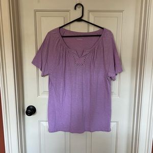 Talbots Lilac/Lavender top